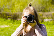 © olegator1977 - Nice little girl takes pictures