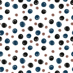 Leinwandbilder - doodle dot pattern
