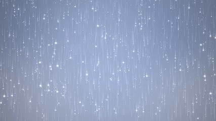 Wall Mural - abstract particles glitter on gray background. computer generated seamless loop.