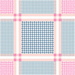 Light grey and pink keffiyeh pattern.