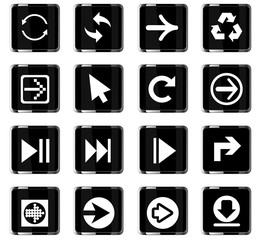 arrow icon set