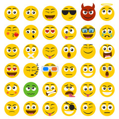 Set of Emoticons.