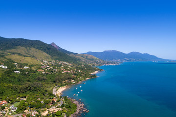 Canvas Print - Aerial View of Ilhabela, Sao Paulo, Brazil