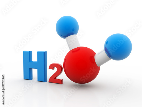 Water Or H2o Molecule In White Background 3d Rendering Stock Illustration Adobe Stock Water Or H2o Molecule In White Background 3d Rendering Stock Illustration Adobe Stock