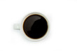 © yufagu - Top view of a cup of coffee.