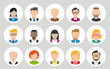 © Alexander Limbach - Cartoon Icons mit verschiedenen Menschen Frauen und Männer