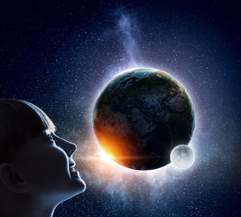 Wall Mural - Exploring this great world