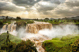 Fototapeta Londyn - Blue Nile Falls, Tis Issat, Ethiopia, Africa