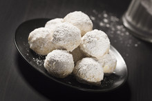 Snowball Cookies, Mexican Wedding Cookies, Or Russian Tea Cakes