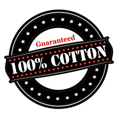 Wall Mural - Guaranteed one hundred percent cotton