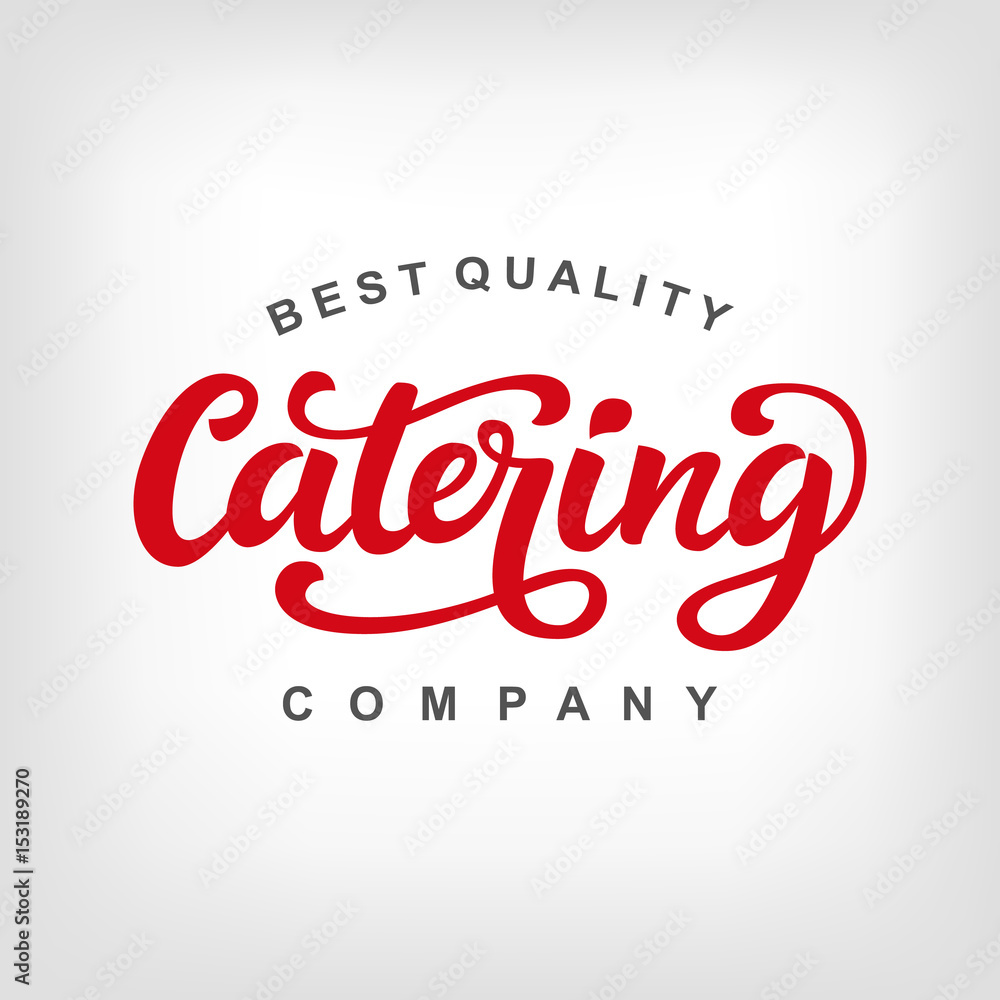 buy catering logo Images High Quality Grahic Catering vector logo badge Stock Vector | Adobe Stock