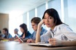 © WavebreakMediaMicro - Woman sitting in meeting room with her colleagues