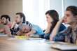 © WavebreakMediaMicro - Bored creative business team attending a meeting