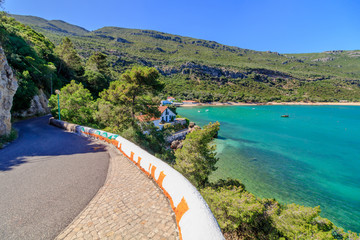 Parque natural da Arrábida em Setubal Portugal