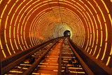 Fototapeta Perspektywa 3d - China - Shanghai - Bund Sightseeing Tunnel