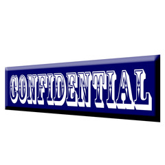 Sticker - Confidential