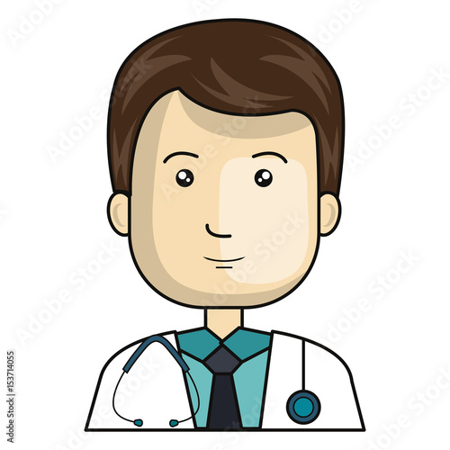 Male doctor avatar character vector illustration design - Buy this ...