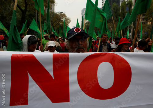Demonstrators Hold Up Banner With A Sign That Reads Part No More