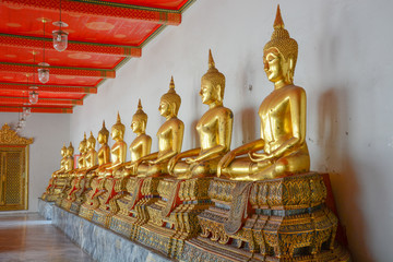 Wat Pho Temple in Bangkok, Thailand