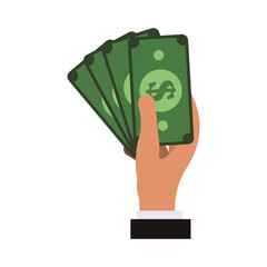 Bank and money icon vector illustration graphic design