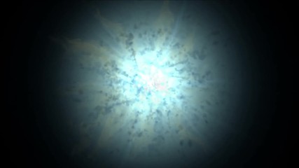 Wall Mural - 4k Abstract power explosion energy halo fire rays laser vortex universe star ball background.