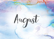 © enterlinedesign - August Concept Watercolor and Ink Painting