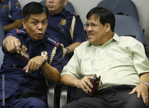 Philippine National Police Chief Bacalzo Talks To Interior