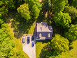 Aerial View of a House