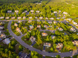 Aerial view of a Cookie Cutter Neighborhood