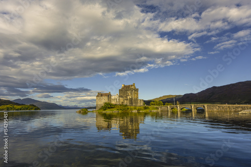 Eilean Donan Castle With Bridge Isle Of Skye Highlands