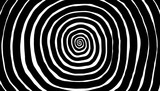 Fototapeta Perspektywa 3d - Illustration spiral, background. Hypnotic, dynamic vortex.