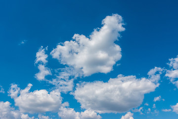 blue sky background with white clouds