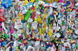 Plastic waste old bottles recycle