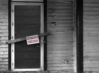foreclosed house notice