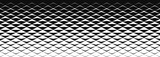 Fototapeta Dmuchawce - Vector Seamless Black and White Gradient Halftone Pattern from triangles.