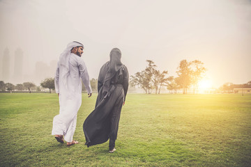 Arabian couple