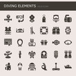 © Eucalyp - Diving Elements , Thin Line and Pixel Perfect Icons