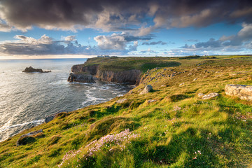 Wall Mural - Land's End in Cornwall