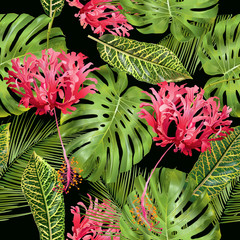 Obraz na płótnie kwiat zbiory dżungla