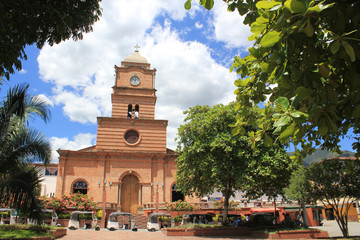 Templo parroquial de Ebéjico, Antioquia, Colombia.