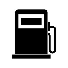 Sticker - station service pump icon vector illustration design