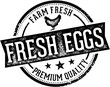 Vintage Farm Fresh Eggs Sign