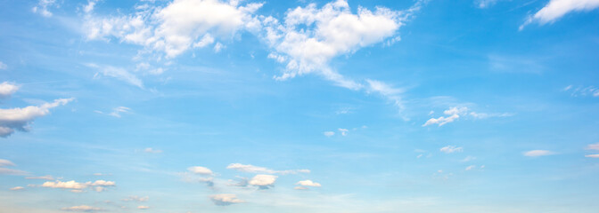 Wall Mural - Blauer Himmel mit Wolken
