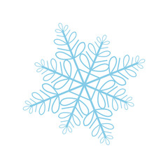 Poster - christmas snowflakes winter cold frozen image vector illustration