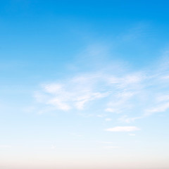 Wall Mural - Clear sky and clouds