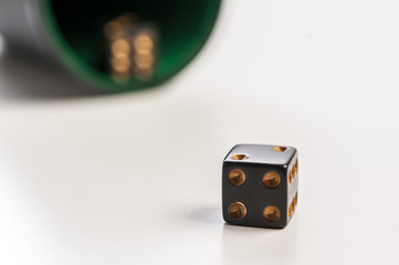 rolling dice