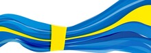 Variant Flag Of Sweden, Blue With Yellow Cross Flag Of The Kingdom Of Sweden