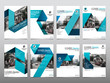 © Mlap Studio - Blue flyer cover business brochure vector design, Leaflet advertising abstract background, Modern poster magazine layout template, Annual report for presentation.
