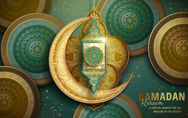 Wall Mural - Ramadan Kareem illustration