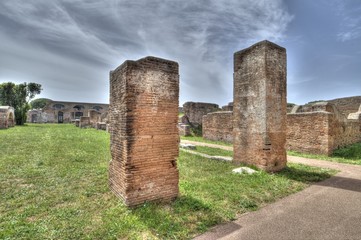 Sticker - Ostia - ancient harbor of Rome